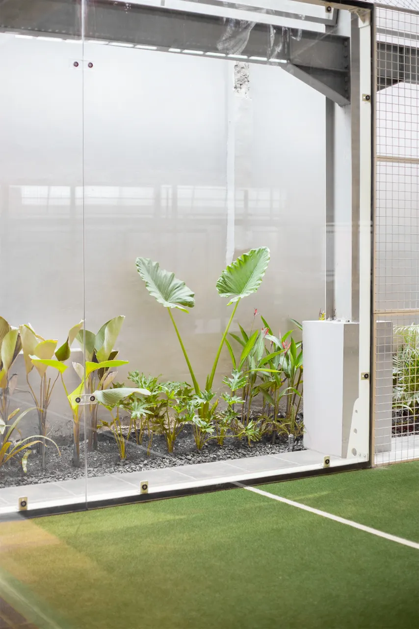 Rempoa Padel — Planted edges
